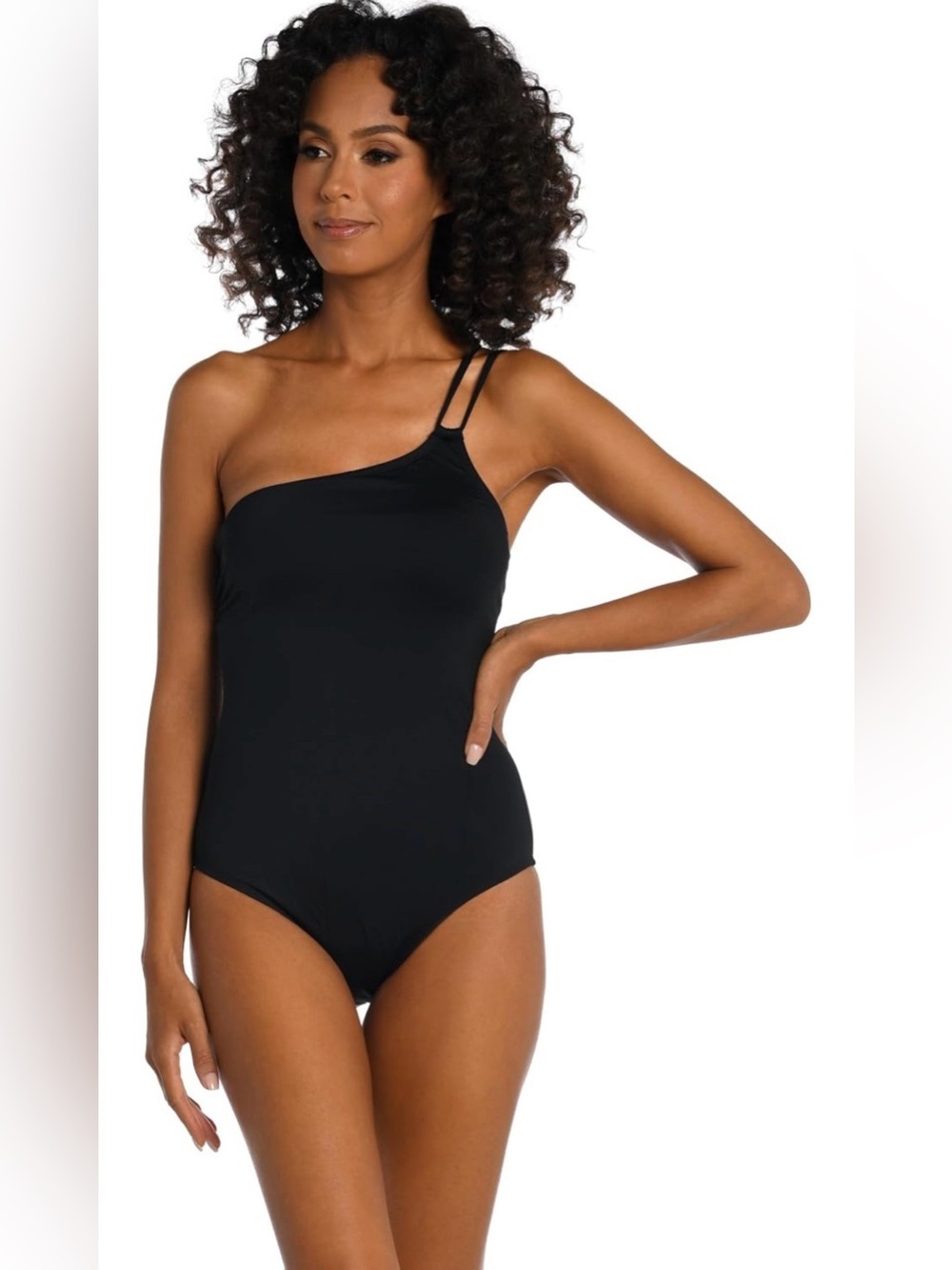 La Blanca Women's One Piece Swimsuit Shoulder Tummy Control Bathing Suit